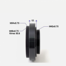 Adapter Takahashi CA35 naar T2 (12mm)